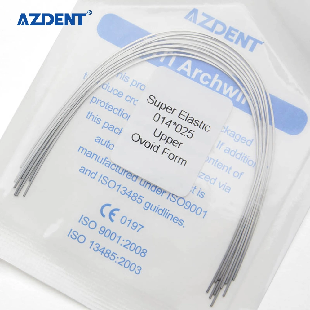 Dental Super Elastic Niti Rectangular Orthodontic Arch Wire