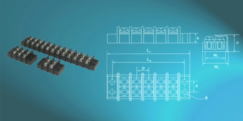 Chinese Factory Barrier Strip Terminal Blocks