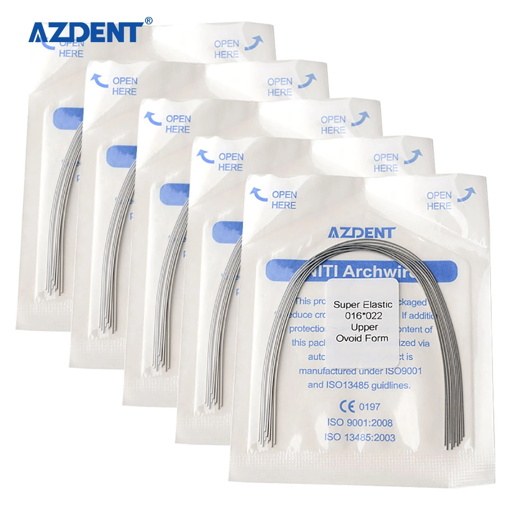 Azdent Rectangular Dental Super Elastic Orthodontic Niti Wire